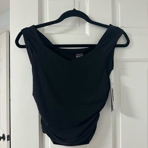 Modern Black Blouse by madden NYC brand new.